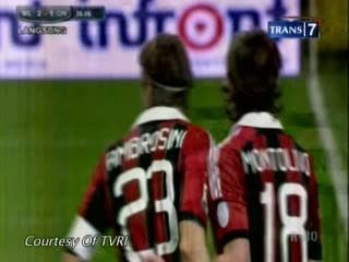 Jamu Chievo, Milan Pesta Gol