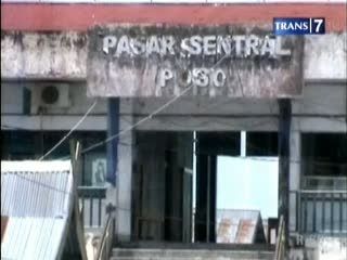 Pasca Bentrok, Pasar Sentral Poso Sepi
