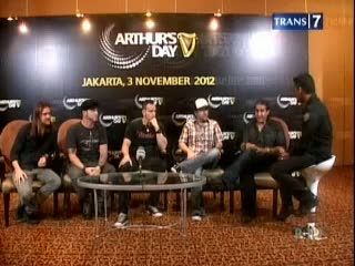Creed Hibur Ribuan Penggemar Musik Rock