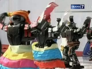  Unik, Robot Joget Gangnam Style