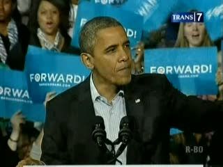 Obama Sedikit Lebih Unggul dari Romney