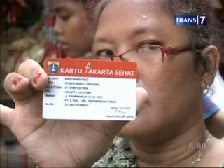 Kartu Jakarta Sehat untuk Warga Miskin