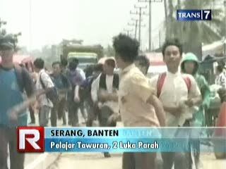 Pelajar Tawuran, 2 Luka Parah