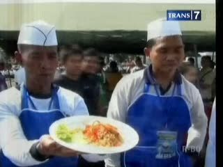 Perang Masak Antar Prajurit TNI AL
