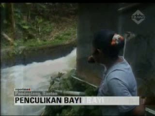 Kesal Rawat Anak, Bayi Dibuang di Sungai