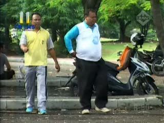 Agar Berat Badan Ideal, Polisi Jalani Olahraga Rutin
