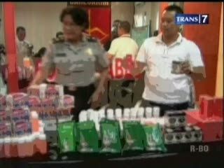 Ratusan Kosmetik dan Obat Pembesar Payudara Disita