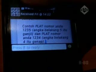 Jokowi Bantah Kabar Plat Ganjil-Genap Januari 2013