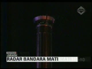 Radar Mati, Operasional Penerbangan Terganggu