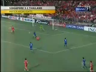 Singapura Taklukkan Thailand