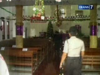 Jelang Natal Pengamanan Gereja Diperketat  