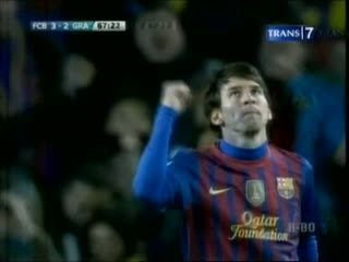 Tatapan Rekor Messi di 2013