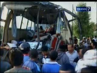 Kecelakaan Bus Wisata, Tiga Tewas