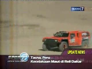 Kecelakaan Maut di Reli Dakar