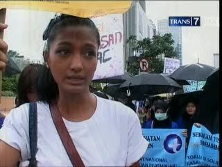 Aksi Solidaritas RI Korban Kekerasan Seksual
