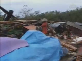 Ratusan Rumah Ambruk Dihajar Puting Beliung