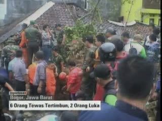 6 Orang Tewas Tertimbun Longsor