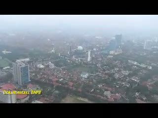 Pantauan Udara Area Banjir Jakarta