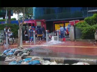 Hari ke-4, Basement UOB Masih Tergenang Banjir