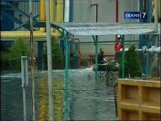 Kondisi Banjir Jakarta Selasa Siang