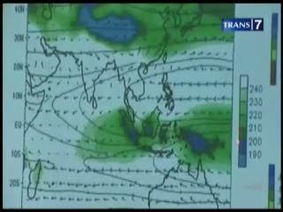 Monsoon Menurun, 27 Januari Banjir Jakarta?