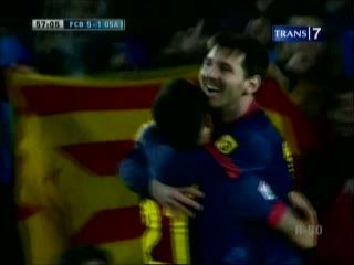 Messi Menggila di Camp Nou