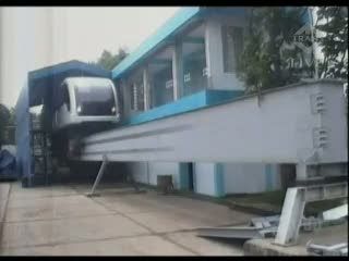 Monorel Buatan Indonesia Mulai Beroperasi