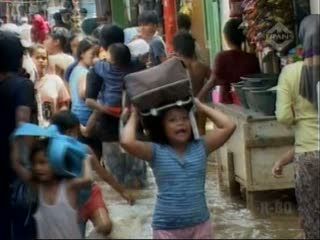 Ciliwung Meluap, Tiga RW Terendam