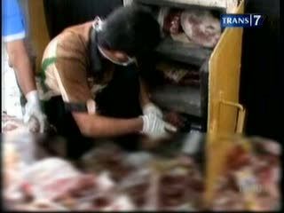 Daging Sapi Ilegal Dimusnahkan