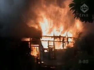 Belasan Rumah Warga Hangus Dilalap Si Jago Merah