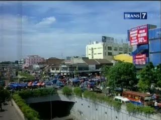 PKL Tutup Lalu Lintas Pasar Minggu