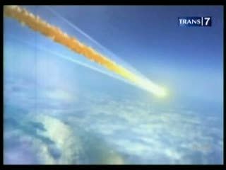 Efek Meteor Menghantam Bumi