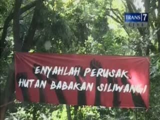 Babakan Siliwangi, Hutan Kota yang Makin Menyempit