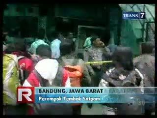 Perampok Tembak Satpam
