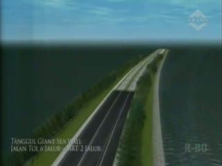 Pemprov DKI Akan Bangun Giant Sea Wall