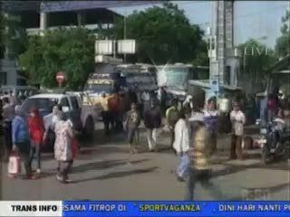 Demo Sopir dengan Blokir Jalan Tol