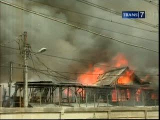Kebakaran Perumahan Padat Penduduk