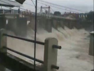 Bendung Katulampa Siaga 4, Pintu Air Depok Siaga