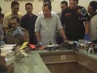 Polisi Sita Pistol FN di Rumah Hercules