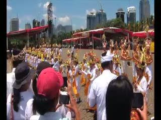 Jelang Nyepi, Umat Hindu Gelar Tawur Kesanga