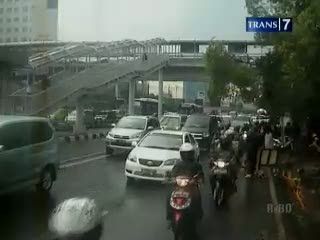 Hujan Ditengah Panas Jakarta
