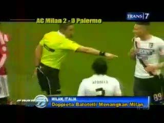 Balotelli Menangkan Milan