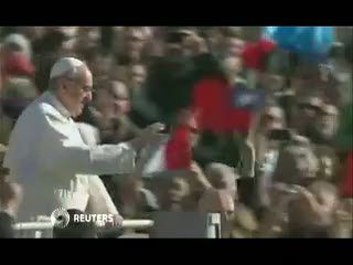 Jutaan Umat Hadiri Inagurasi Paus Fransiskus