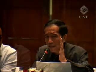 Jokowi Beri Waktu 1 Bulan untuk Pembangunan MRT