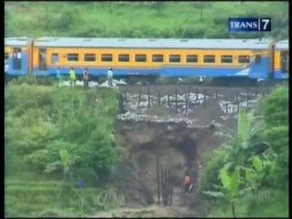 Longsor Diperbaiki, Jadwal KA Bandung-Jakarta Dibuka