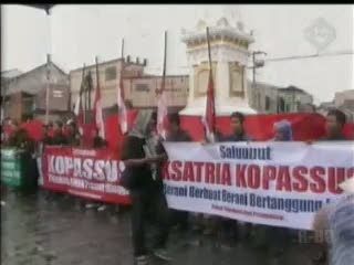 Galang Koin untuk Anggota Kopassus
