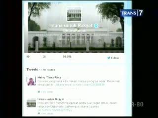 Kicauan dari Istana