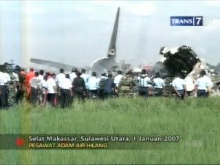 Kecelakaan Pesawat di Bumi Pertiwi