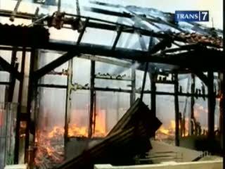 Korsleting, Puluhan Rumah TNI Terbakar