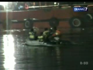 Kapal Motor Tenggelam di Sungai Mahakam